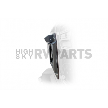 DV8 Tailgate Vent Cover - Powder Coated Steel Black - TSJL-02-3