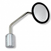 Velvac Exterior Mirror  Round Stainless Steel - 716919