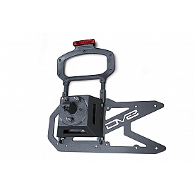 DV8 Offroad Spare Tire Carrier Black Tailgate Mount - TCJL-01