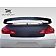 Extreme Dimensions Spoiler - 1 Piece Primered Fiberglass Black - 107669