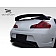 Extreme Dimensions Spoiler - 1 Piece Primered Fiberglass Black - 107669