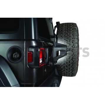 Rugged Spare Tire Carrier Spacer Black - 11585.26-9