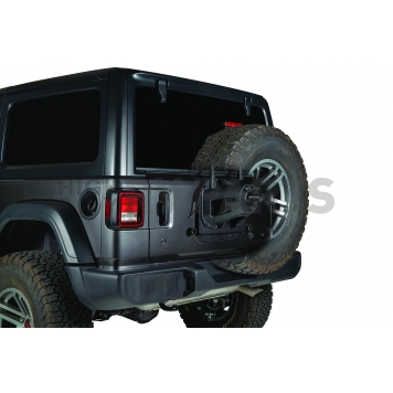 Rugged Spare Tire Carrier Spacer Black - 11585.26-11