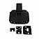 Rugged Ridge Spare Tire Carrier Tailgate Mount Aluminum Black - 11546.57