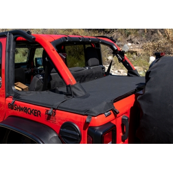 Rampage Duster Deck Cover - Covers Rear Cargo Area Vinyl Black Diamond - 741035