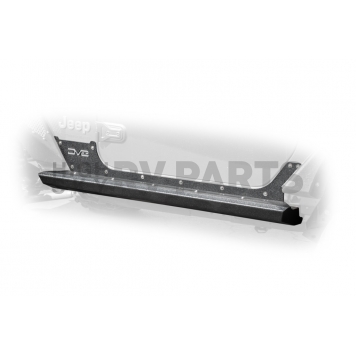 DV8 Offroad Rocker Panel Guard - Black Tube Powder Coated Steel Set Of 2 - SRJL-26