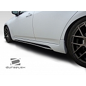 Extreme Dimensions Side Skirt - Primered Fiberglass Reinforced Plastic Black Set of 2 - 107667