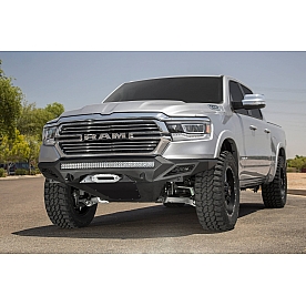 Addictive Bumper Stealth Fighter Powder Coated Black Steel - F551202770103