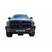 TrailFX TFX Front LD Bumper 1-Piece Design Steel Black - FLDB006TI
