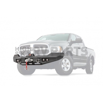 Warn Bumper Ascent 1-Piece Design Steel Black - 100922