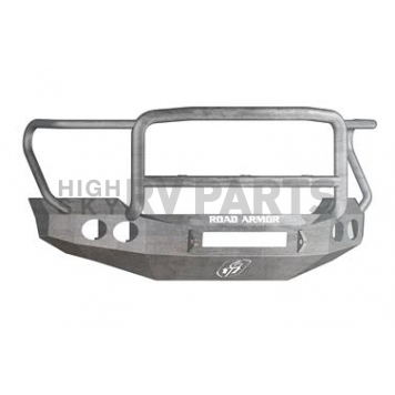 Road Armor Bumper Stealth Lonestar 1-Piece Design Steel Natural - 61105ZNW