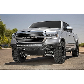Addictive Bumper Stealth Fighter Powder Coated Black Steel - F551402770103