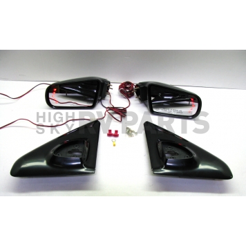Street Scene Exterior Mirror Manual Oval Set Of 2 - 95015511