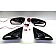 Street Scene Exterior Mirror Manual Oval Set Of 2 - 95015511