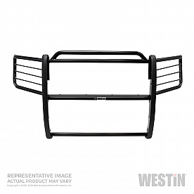 Westin Automotive Grille Guard 1-1/2 Inch Black Powder Coated Steel - 40-3545