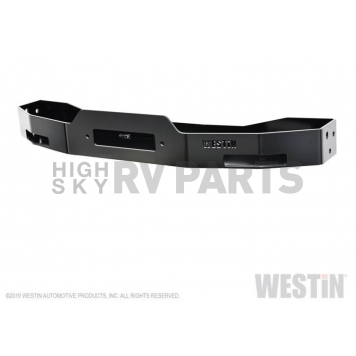 Westin Automotive Winch Mount - Black Steel - 46-23975