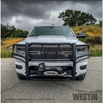 Westin Automotive Grille Guard 2 Inch Black Powder Coated Steel - 57-93975
