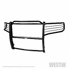 Westin Automotive Grille Guard 1-1/2 Inch Black Powder Coated Steel - 40-3975