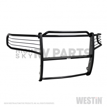 Westin Automotive Grille Guard 1-1/2 Inch Black Powder Coated Steel - 40-3975-1