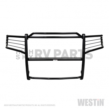 Westin Automotive Grille Guard 1-1/2 Inch Black Powder Coated Steel - 40-3975-2