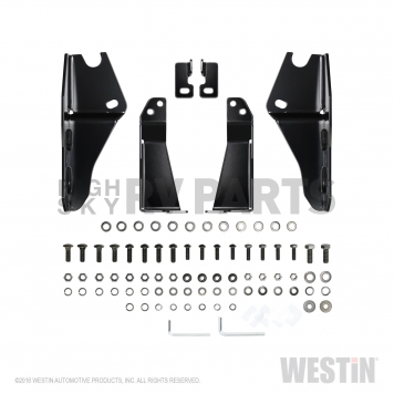 Westin Automotive Grille Guard 1-1/2 Inch Black Powder Coated Steel - 40-3975-4