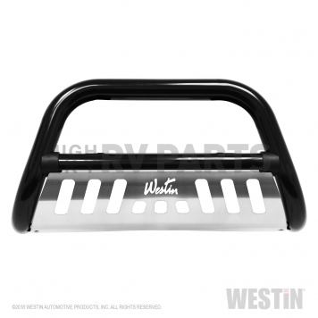 Westin Automotive Bull Bar Tubular 3 Inch Black Powder Coated  Steel - 32-3975-2