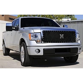 T-Rex Truck Products Grille Insert - Mesh Rectangular Black Powder Coated Steel - 6715681