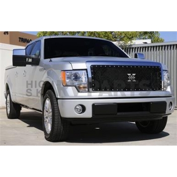 T-Rex Truck Products Grille Insert - Mesh Rectangular Black Powder Coated Steel - 6715681