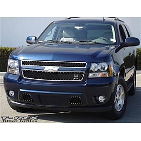 T-Rex Truck Products Grille Insert - Mesh Rectangular Black Powder Coated Steel - 6710511