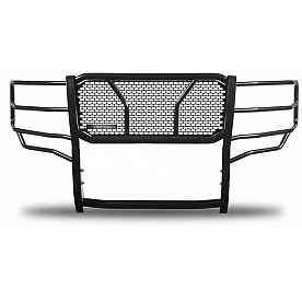 Black Horse Offroad Grille Guard 2-1/4 Inch Black Powder Coated Steel - RUCHSI07B