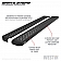 Westin Automotive Running Board Black Textured Powder Coated Steel Stationary - 27-74725