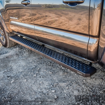 Westin Automotive Running Board Black Textured Powder Coated Steel Stationary - 27-74725-7