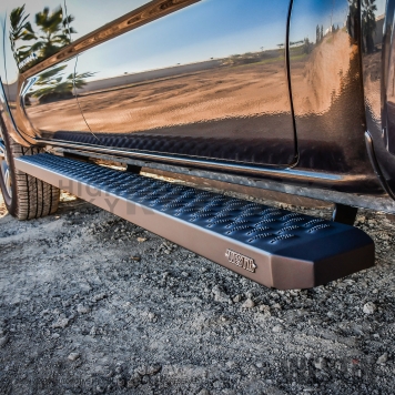 Westin Automotive Running Board Black Textured Powder Coated Steel Stationary - 27-74725-8