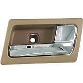 Help! By Dorman Interior Door Handle - Plastic Brown Housing With Silver Lever Single - 81697