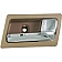 Help! By Dorman Interior Door Handle - Plastic Brown Housing With Silver Lever Single - 81697