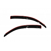 Auto Ventshade (AVS) Rainguard - Smoke Acrylic Set Of 2 - 192706