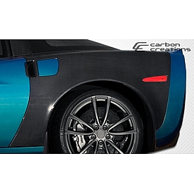 Extreme Dimensions Fender - Carbon Fiber Clear Gloss UV Coated Set Of 2 - 105776