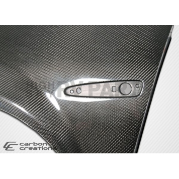 Extreme Dimensions Fender - Carbon Fiber Clear Gloss UV Coated Set Of 2 - 105776-1
