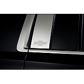 Putco Body Pillar Cover - Polished Stainless Steel Silver Set of 4 - 402608GM1