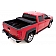 Lund International Tonneau Cover Soft Folding Black Matte Canvas/ Twill Weaved Fabric - 958165