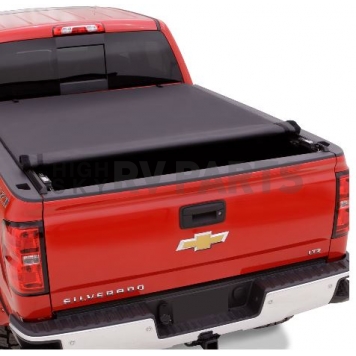 Lund International Tonneau Cover Soft Roll-Up Black Matte Textured Vinyl - 960165
