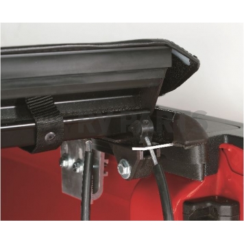 Lund International Tonneau Cover Soft Roll-Up Black Matte Textured Vinyl - 960165-3