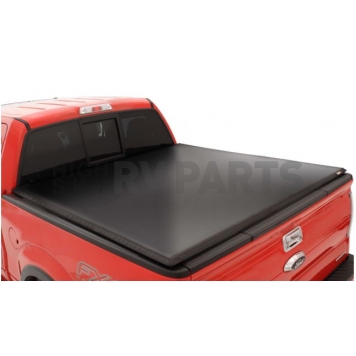Lund International Tonneau Cover Soft Folding Black Matte Textured Vinyl - 950165-1