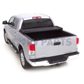 Lund International Tonneau Cover Soft Folding Black Matte Textured Vinyl - 950165-3