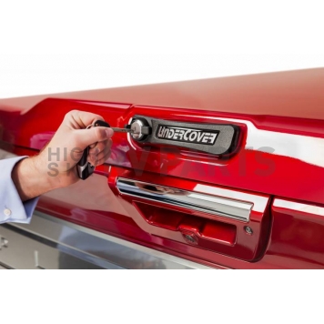 UnderCover Tonneau Cover Hard Tilt-Up Patriot Blue ABS Composite - UC3098L-RPX-4