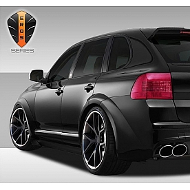 Extreme Dimensions Fender Flare - Black Fiberglass Primered Set Of 4 - 108274