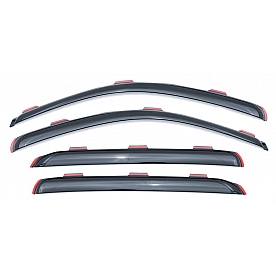 Lund International Rainguard - Tint Acrylic Set Of 4 - 184806