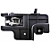 Help! By Dorman Interior Door Handle - Plastic Black Housing With Gray Lever Single - 81641