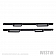 Westin Automotive Nerf Bar 3 Inch Steel Black Powder Coated - 56-14085