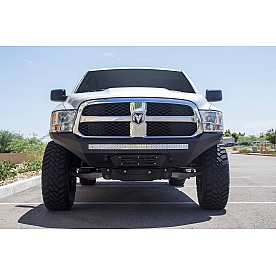 Addictive Bumper Stealth Fighter Powder Coated Black Steel - F501192770103